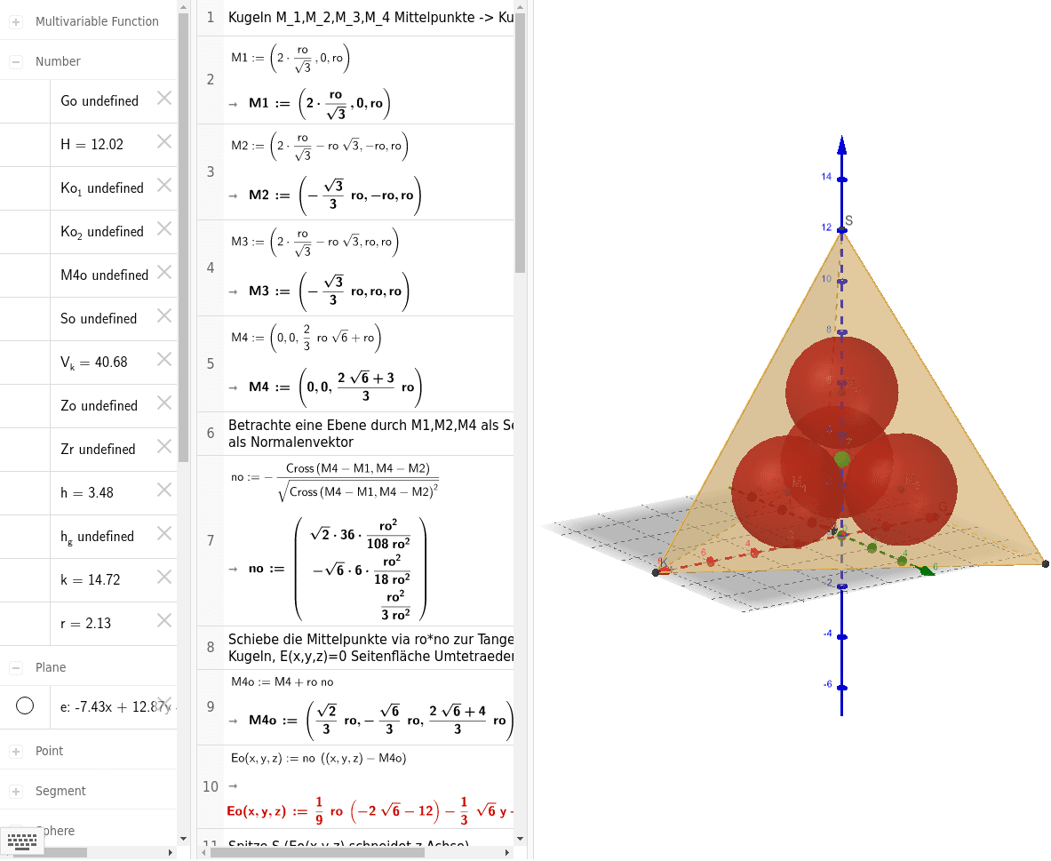 GeoGebra Applet