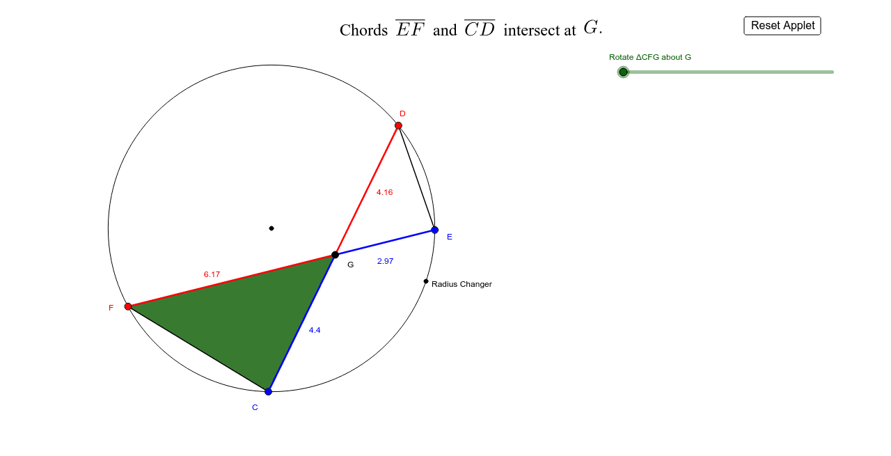 GeoGebra Applet