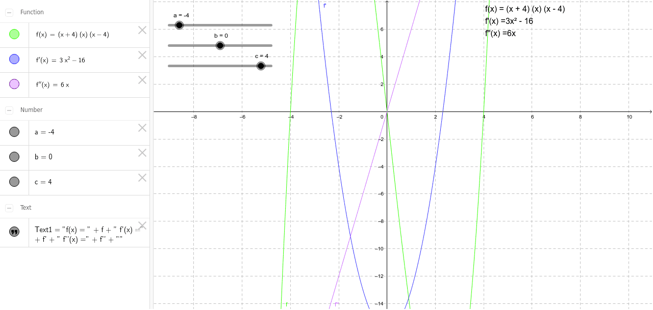 GeoGebra Applet