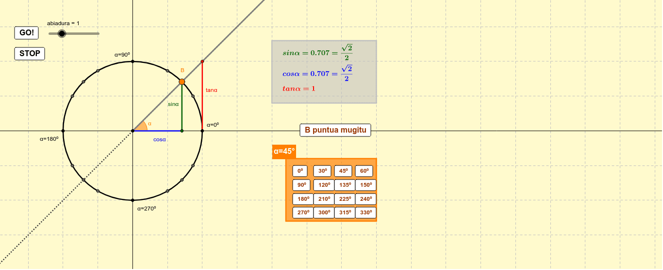 GeoGebra Applet