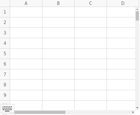 Blank Spreadsheet – GeoGebra