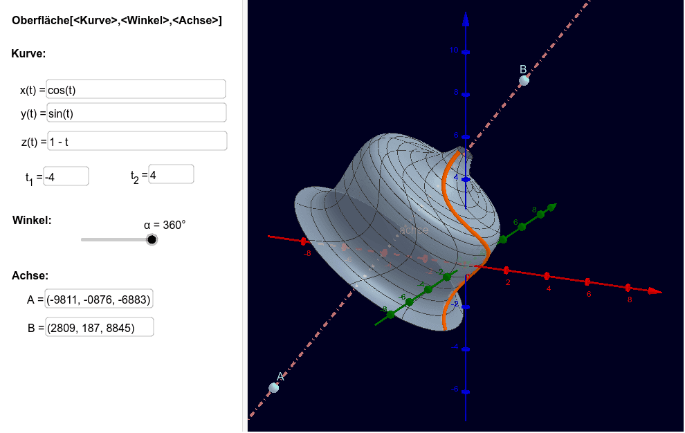 GeoGebra Applet
