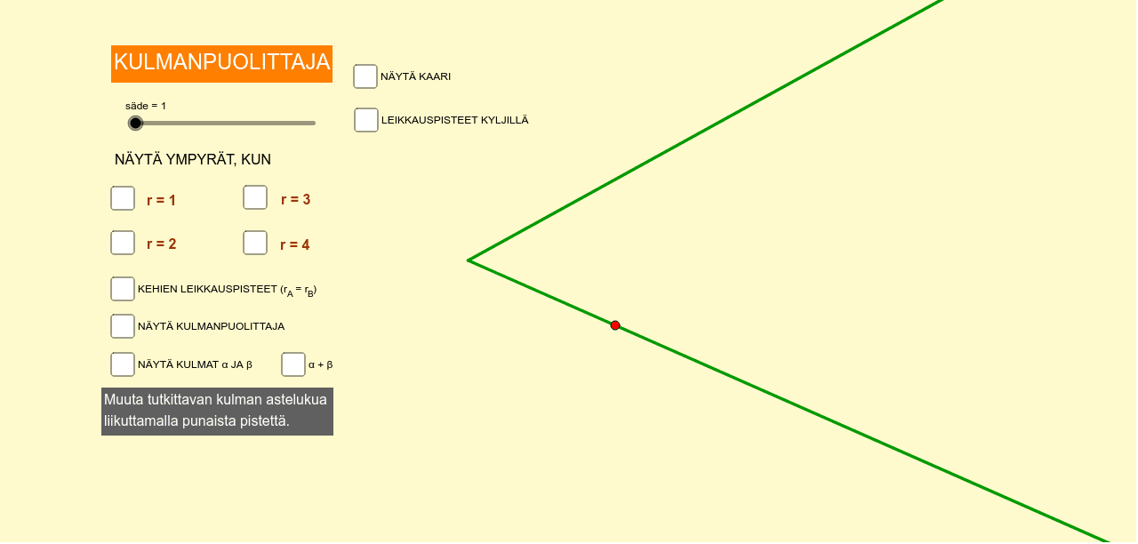 GeoGebra Applet