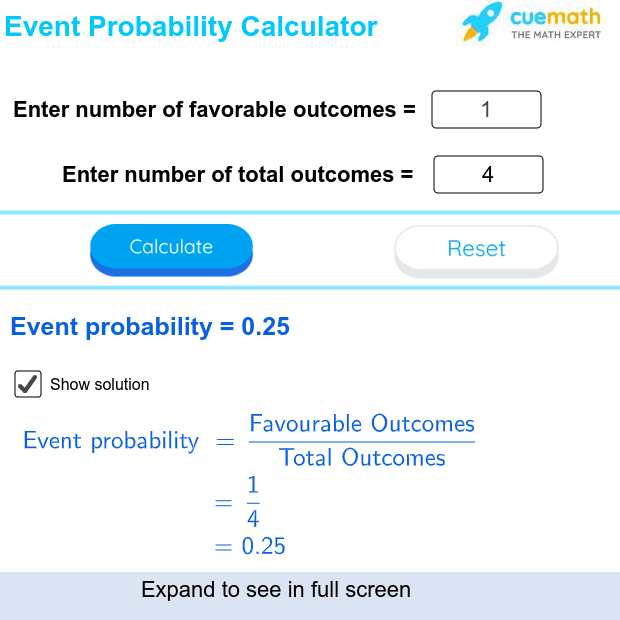 Online calculator probability hotsell