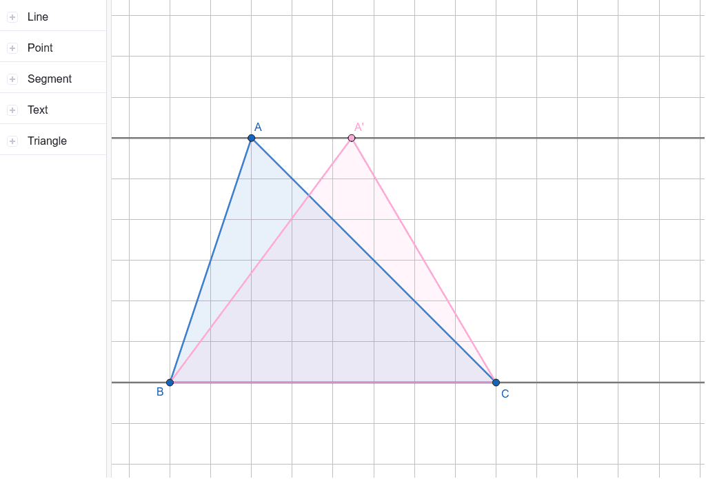 等積変形 – GeoGebra 等積変形 – GeoGebra