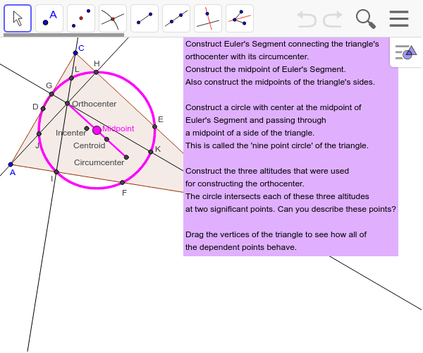 GeoGebra Applet