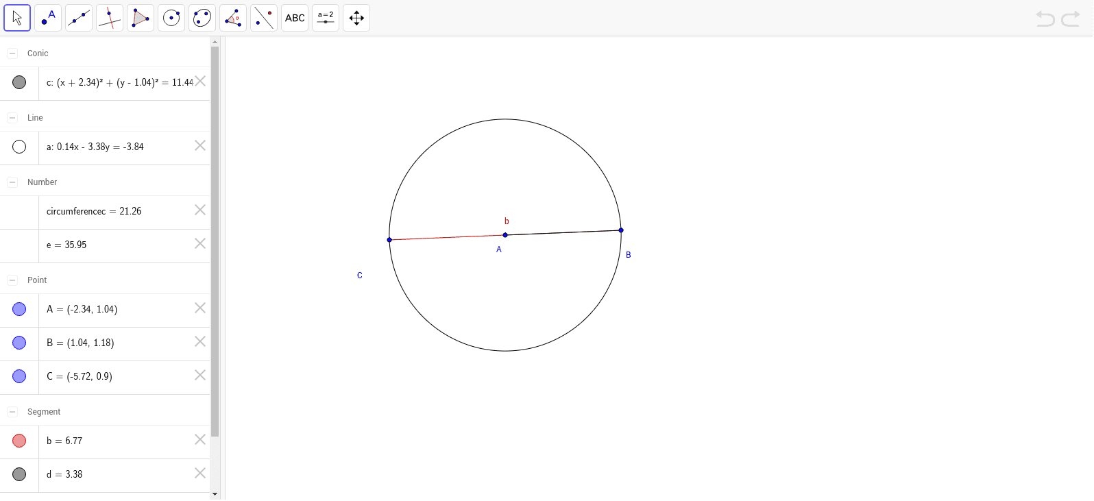GeoGebra Applet