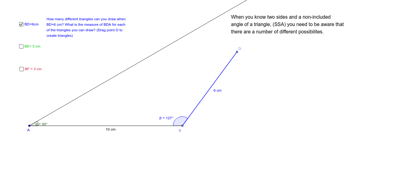 GeoGebra Applet