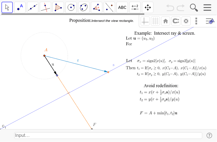 GeoGebra Applet