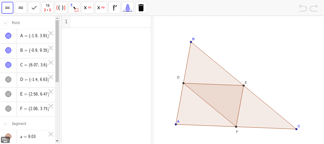 GeoGebra Applet