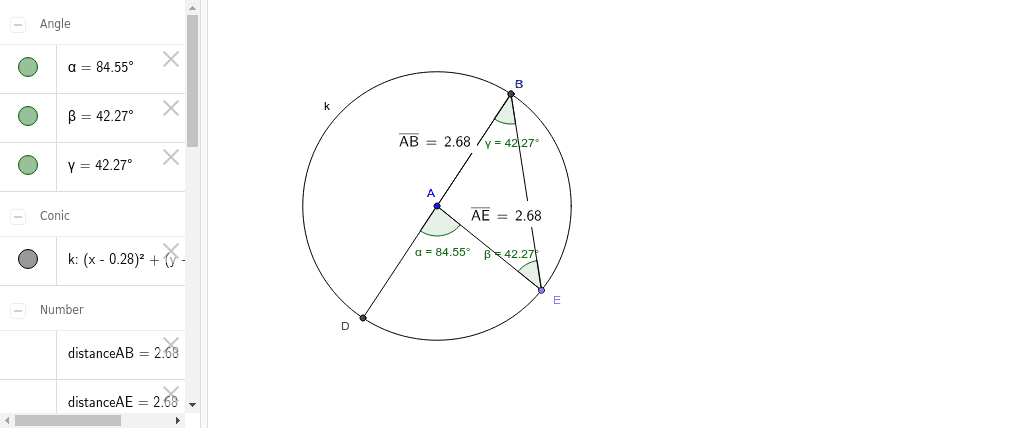 GeoGebra Applet