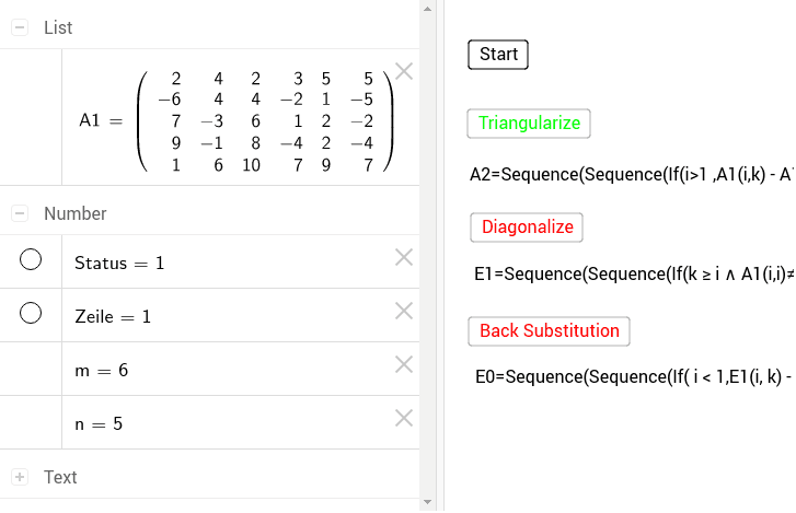 GeoGebra Applet