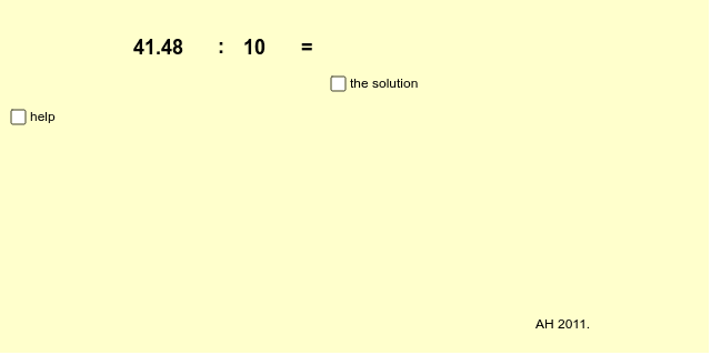 GeoGebra Applet