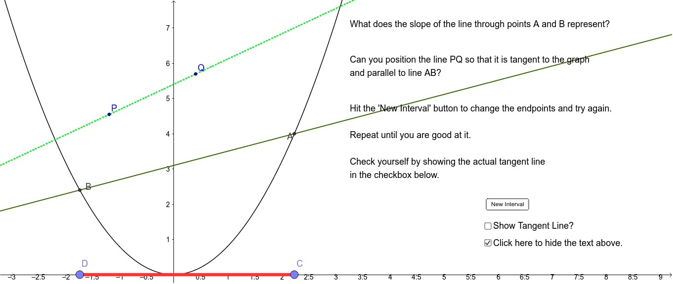GeoGebra Applet