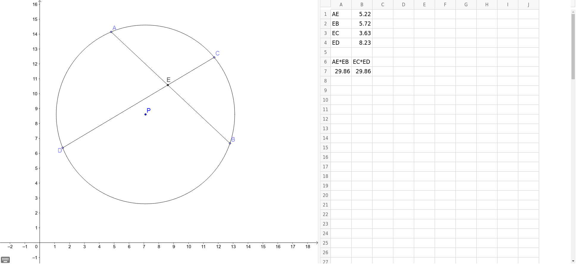 GeoGebra Applet