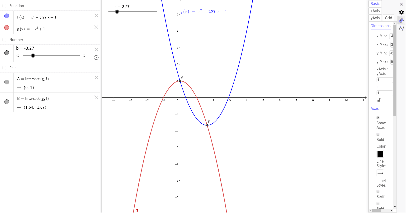 GeoGebra Applet