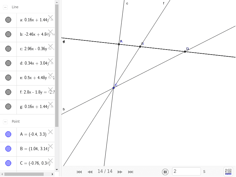 GeoGebra Applet