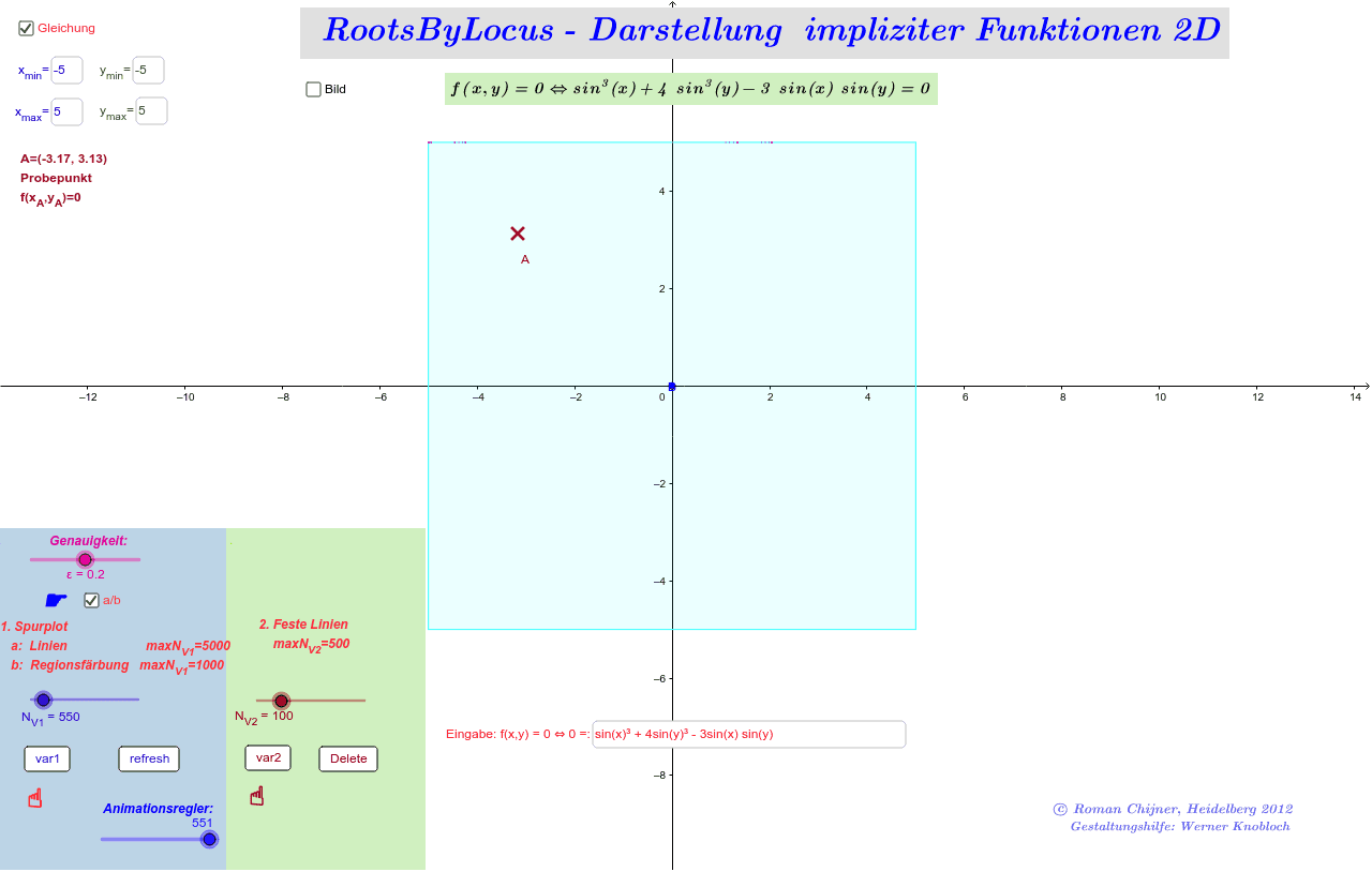 GeoGebra Applet