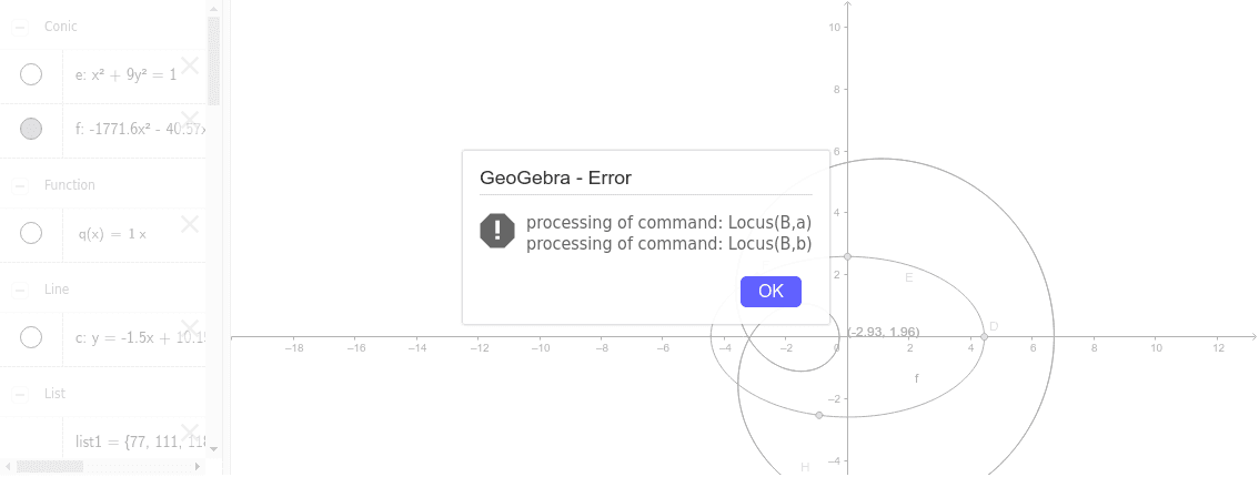 GeoGebra Applet