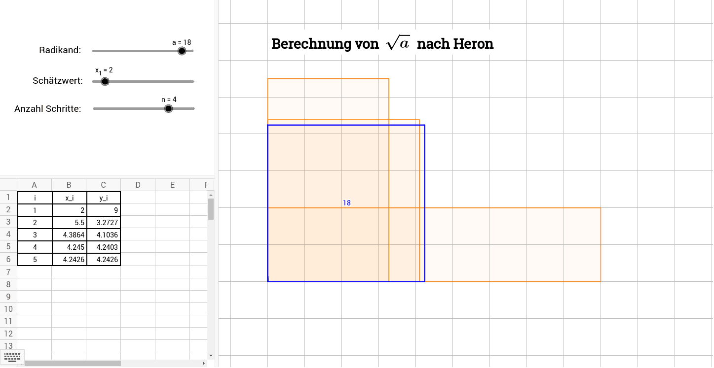 GeoGebra Applet