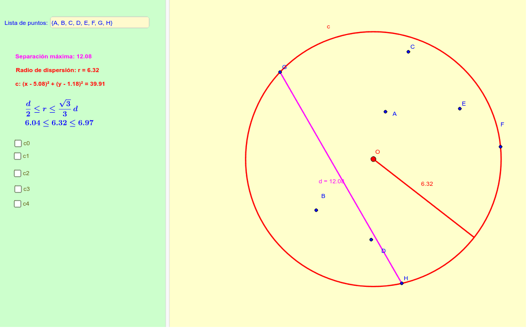 GeoGebra Applet