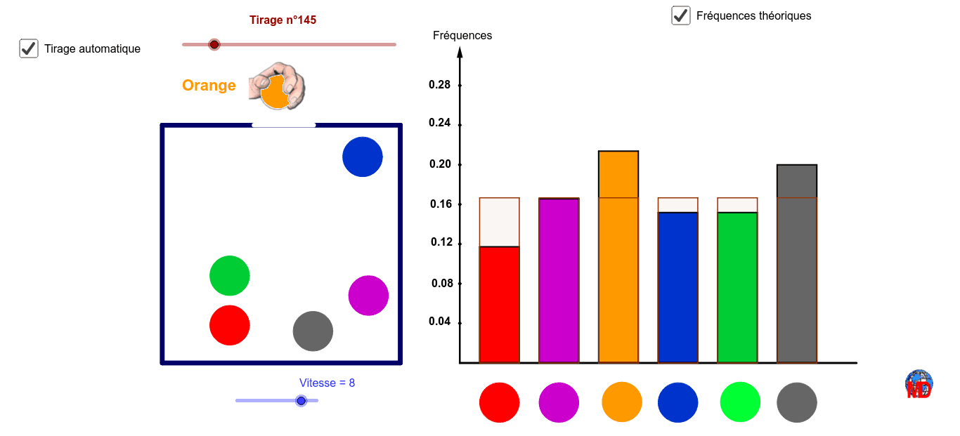 probability of drawing colored balls calculator