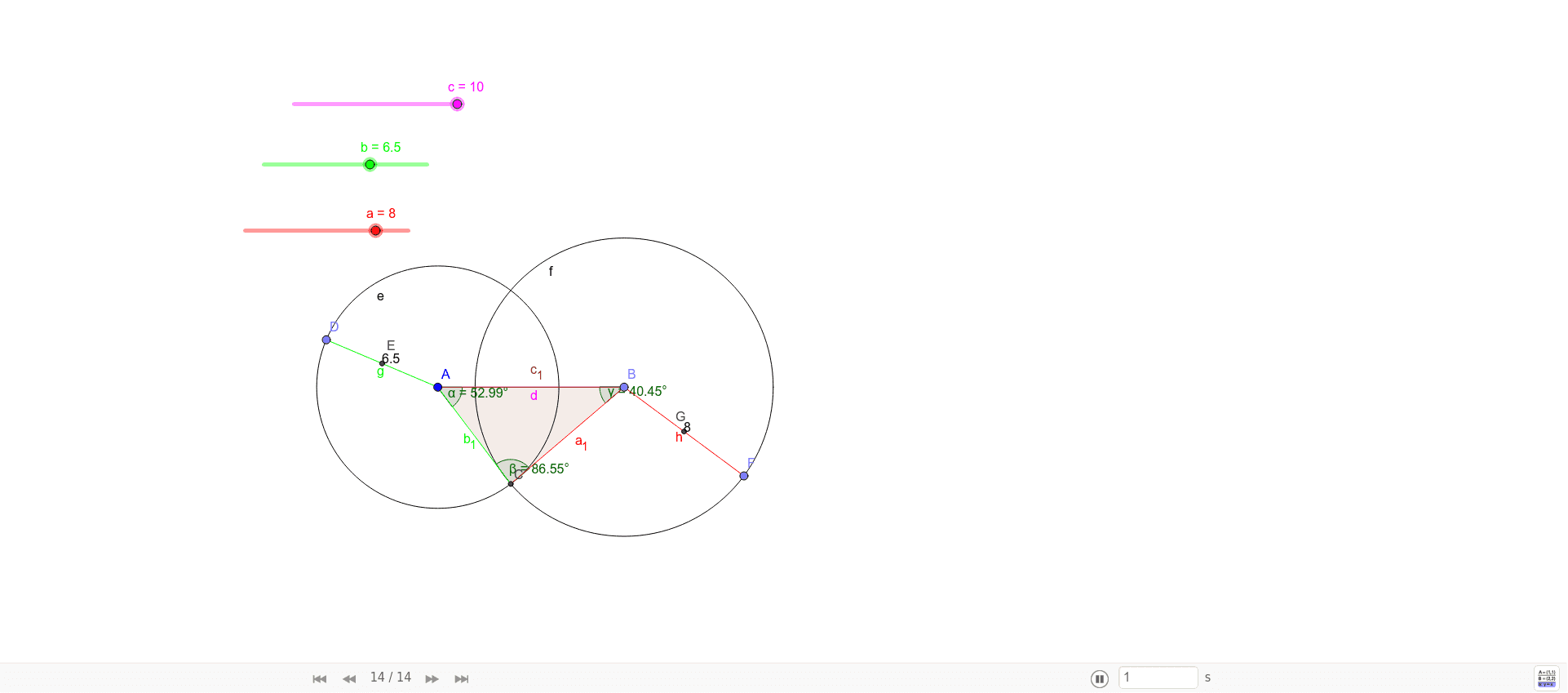 GeoGebra Applet