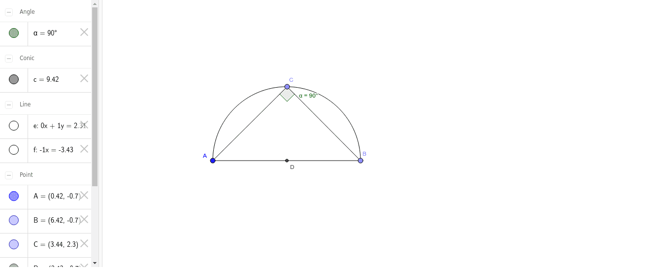 GeoGebra Applet