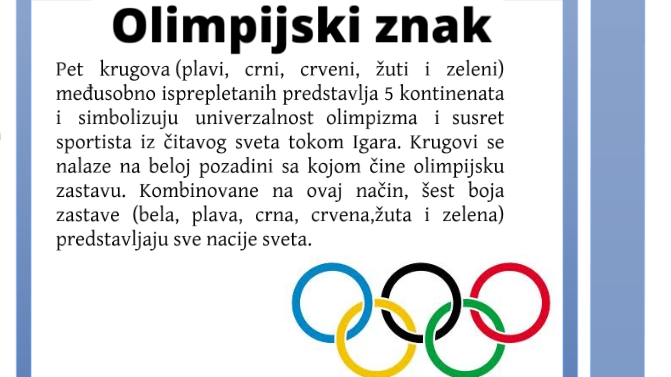 Simbol Olimpijskih igara