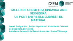 C2EM. Taller iniciació geometria dinàmica