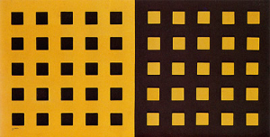 [i]Concreção 5732, 1957[/i]
Luiz Sacilotto
Synthetic enamel on aluminum, c.i.e.
40.90 cm x 81.70 cm
Collection of the Museum of Contemporary Art of the University of São Paulo
Source: Enciclopédia Itaú Cultural.
