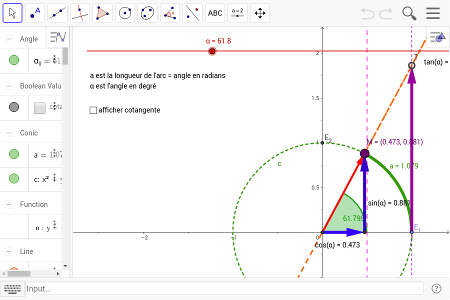 GeoGebra Applet