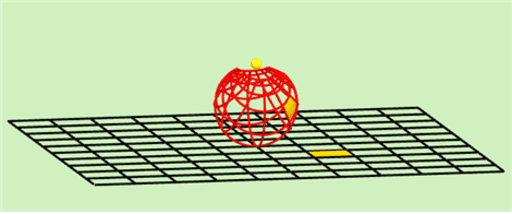 구면에서 평면으로 사영하기 - GeoGebra 구면에서 평면으로 사영하기 - Geogebra
