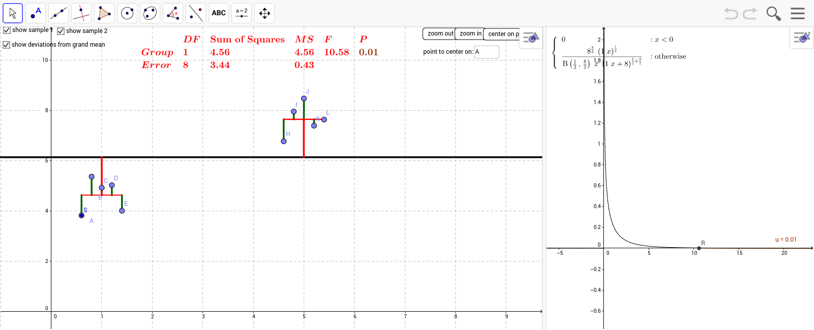 GeoGebra Applet