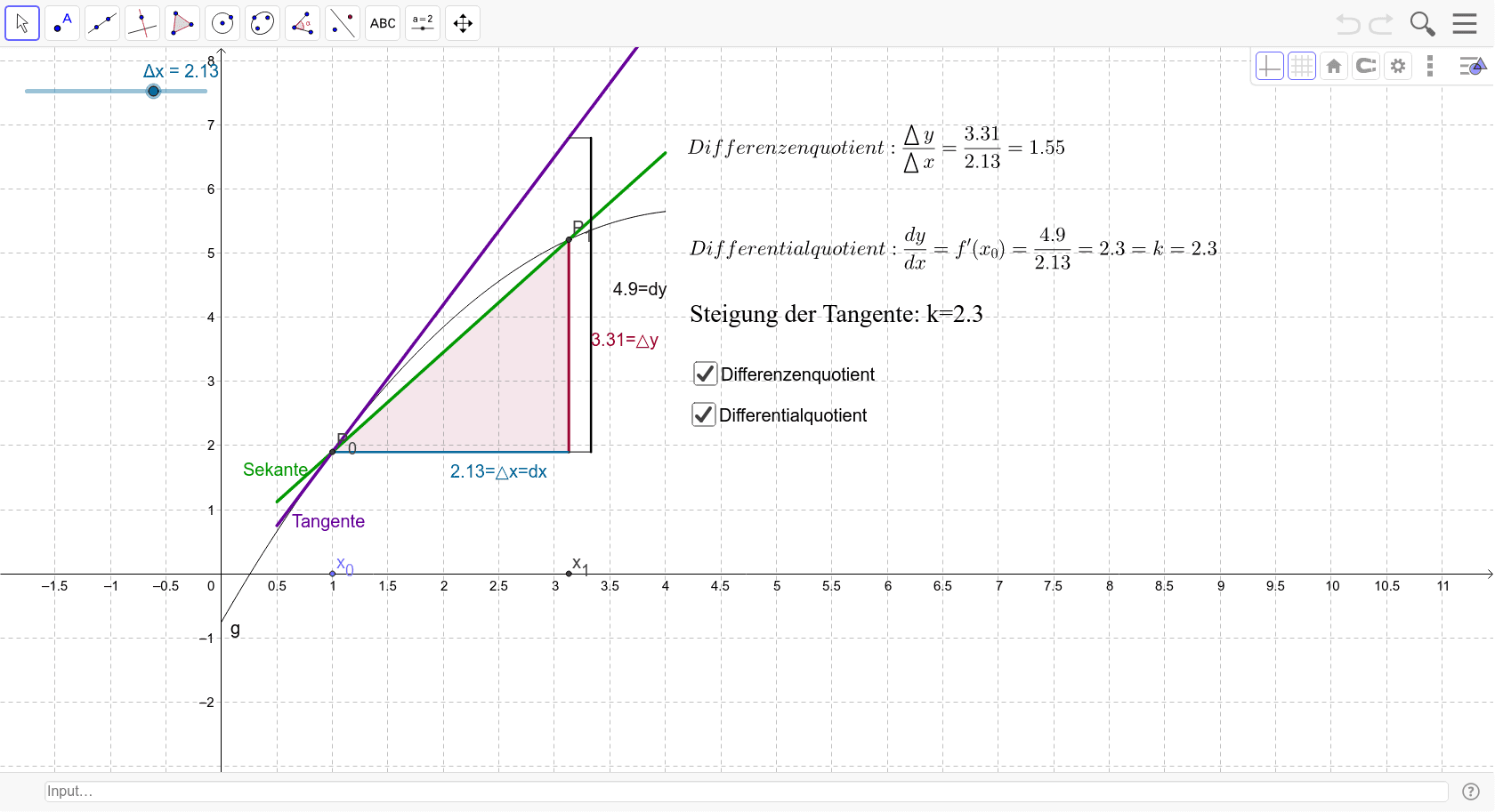 GeoGebra Applet