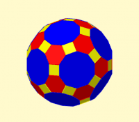 Icosidodecaedro truncado GeoGebra
