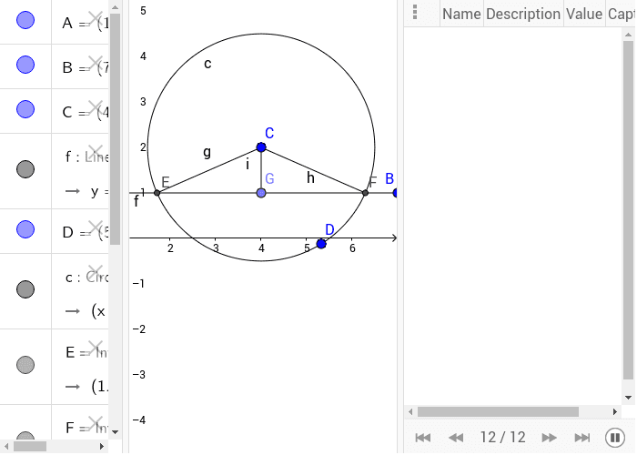 GeoGebra Applet
