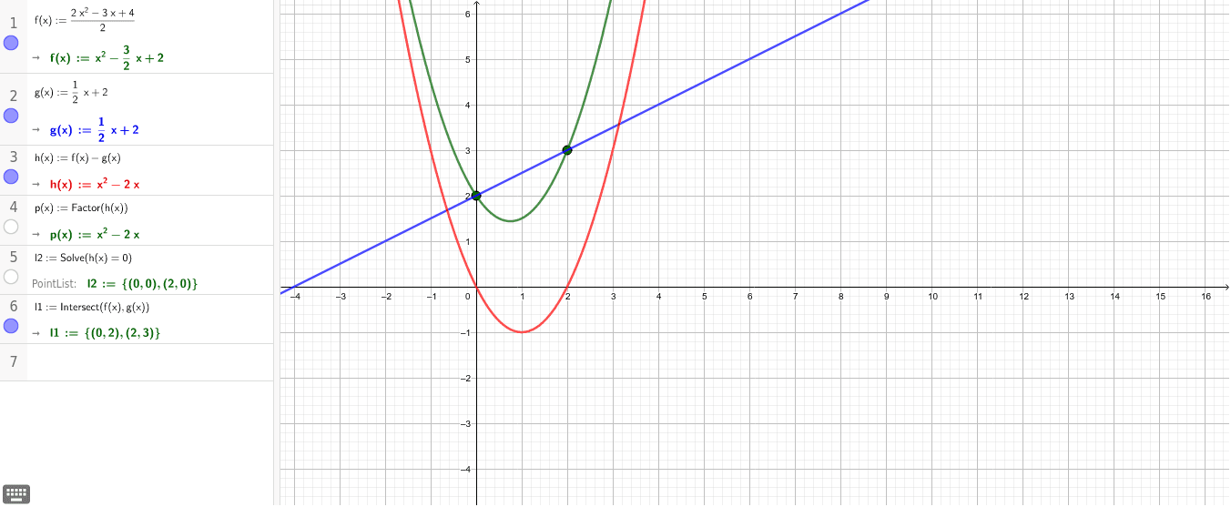 GeoGebra Applet