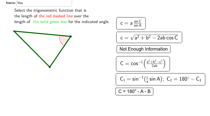 Solving Oblique Triangles