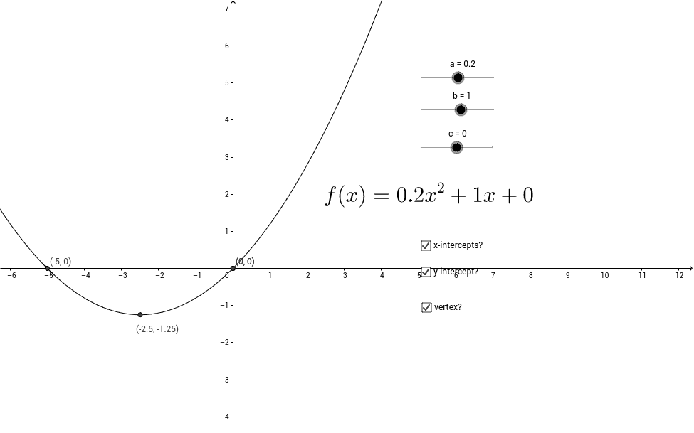 GeoGebra Applet