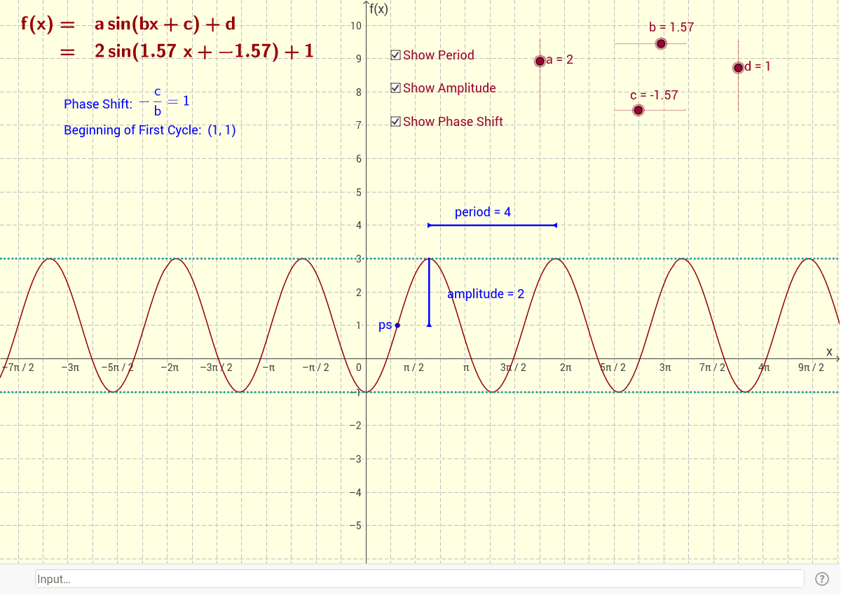 GeoGebra Applet