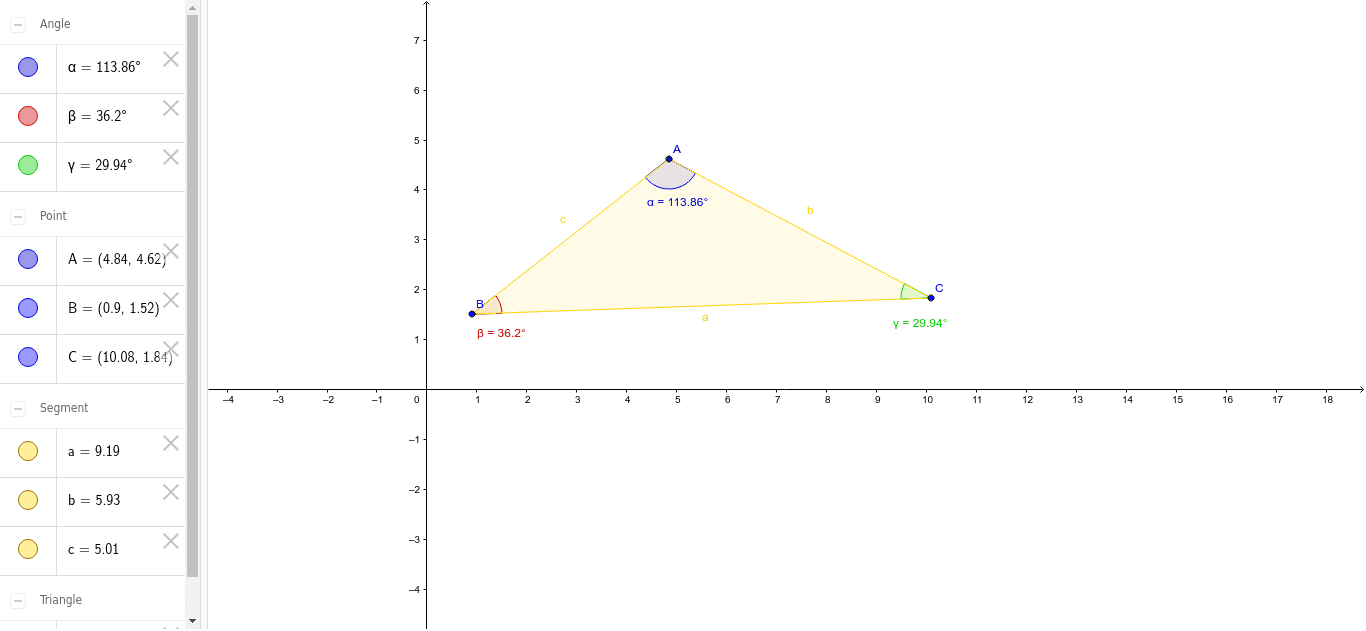 GeoGebra Applet
