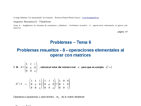 Problemas resueltos - 8 - operaciones elementales al operar con matrices.pdf