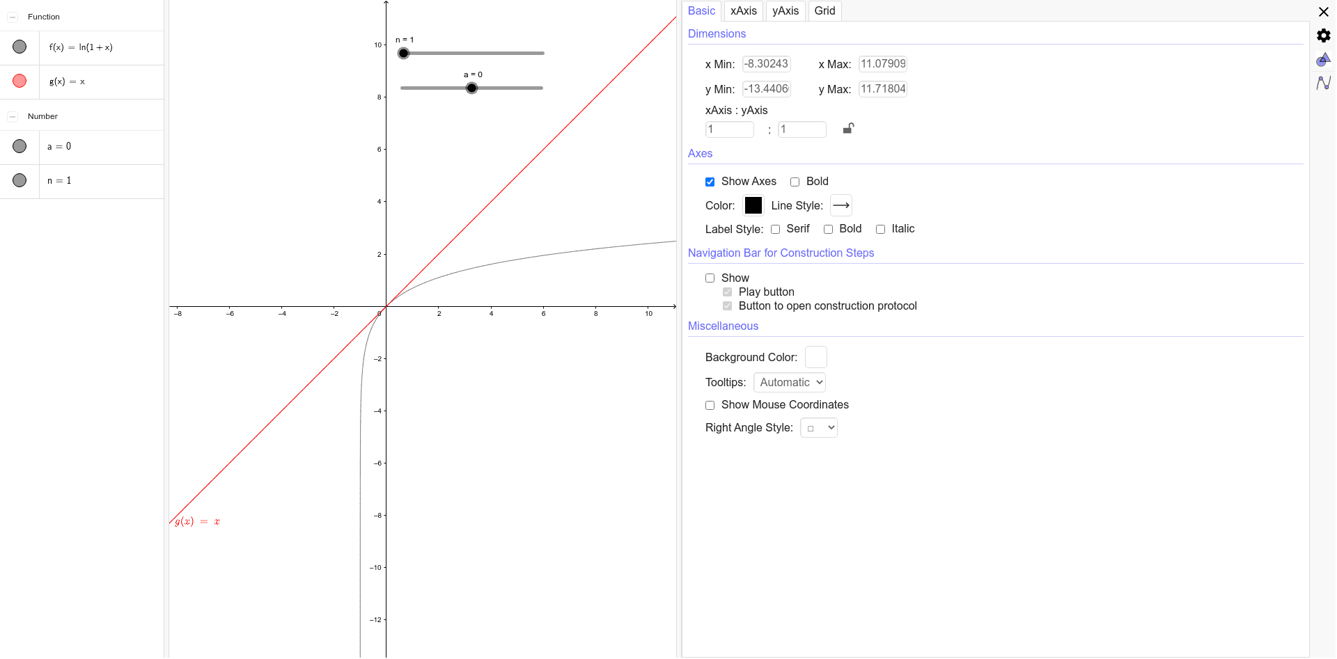 Taylor Expansion Of Log 1 X Geogebra Taylor Expansion Of Log 1 X Geogebra