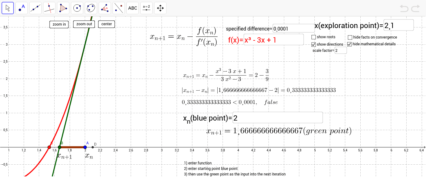 GeoGebra Applet