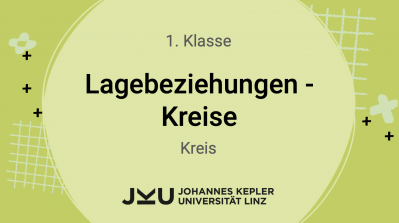 Ⓔ Lagebeziehungen - Gegenseitige Lage von Kreisen