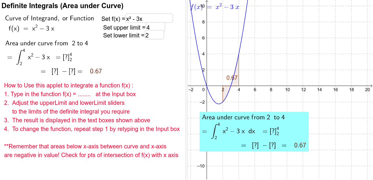 GeoGebra Applet