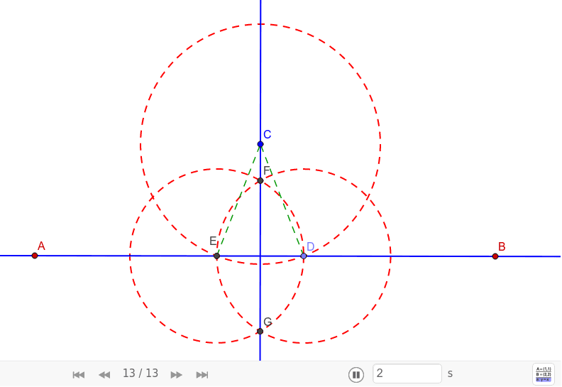 GeoGebra Applet