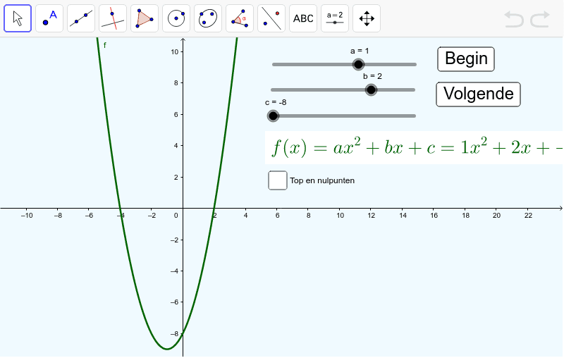 GeoGebra Applet