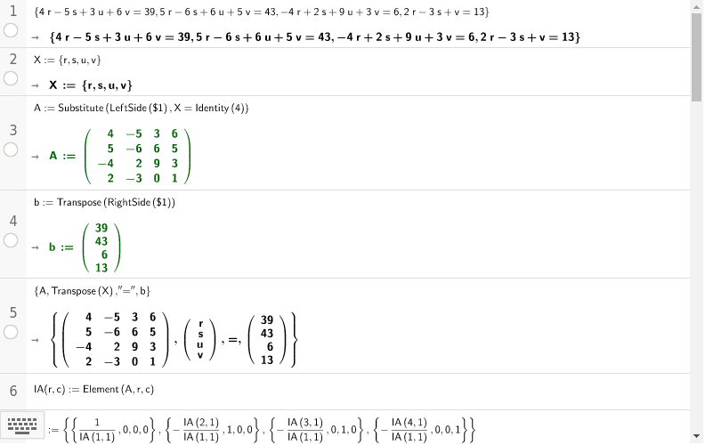 GeoGebra Applet
